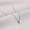 Titanium steel diamond necklace women's niche design collarbone chain exquisite light luxury jewelry