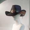 Vintage Style Straw Cowboy Hat For Men And Women Wide Brim Cowboy Hat Western Beach Sun Hat Sombrero