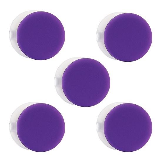 5Pcs/Set Round Makeup Egg Sponges Wet Dry Dual Use BB Cream Powder Puff Tool