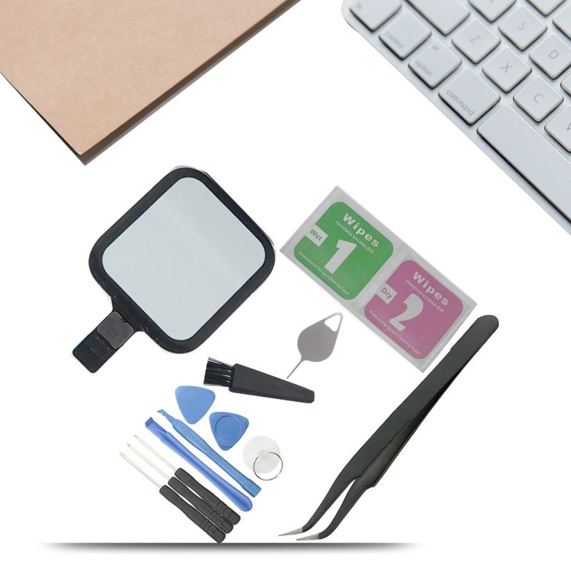 Universal Watch Touchscreen Repair Kit for iWatchS4 40/44mm Durable Watch Front Glass Replace Kit with Tools