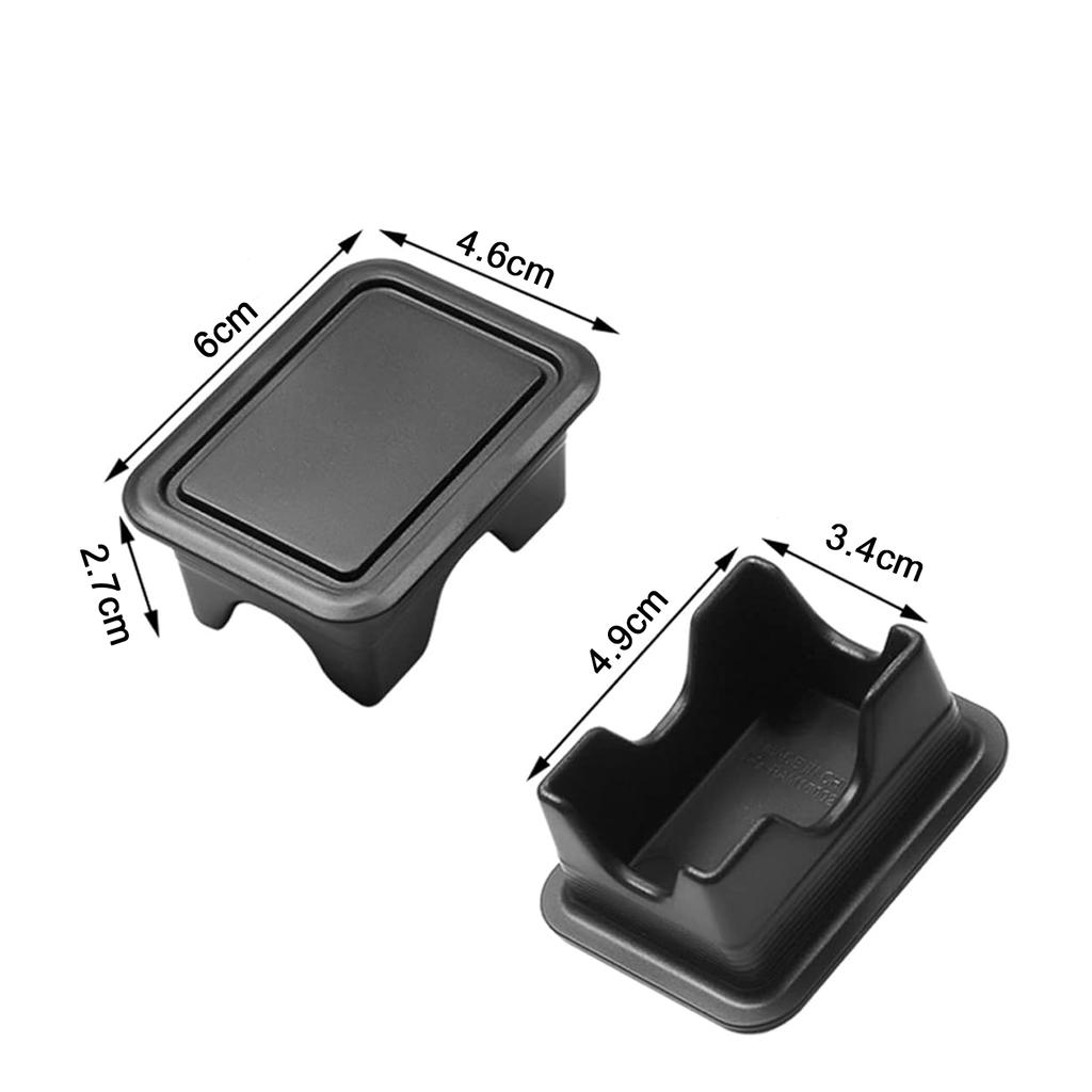 Pickup Rear Trunk Bed Rail Stake Pocket Cover For Dodge Ram 1500 2019-2025