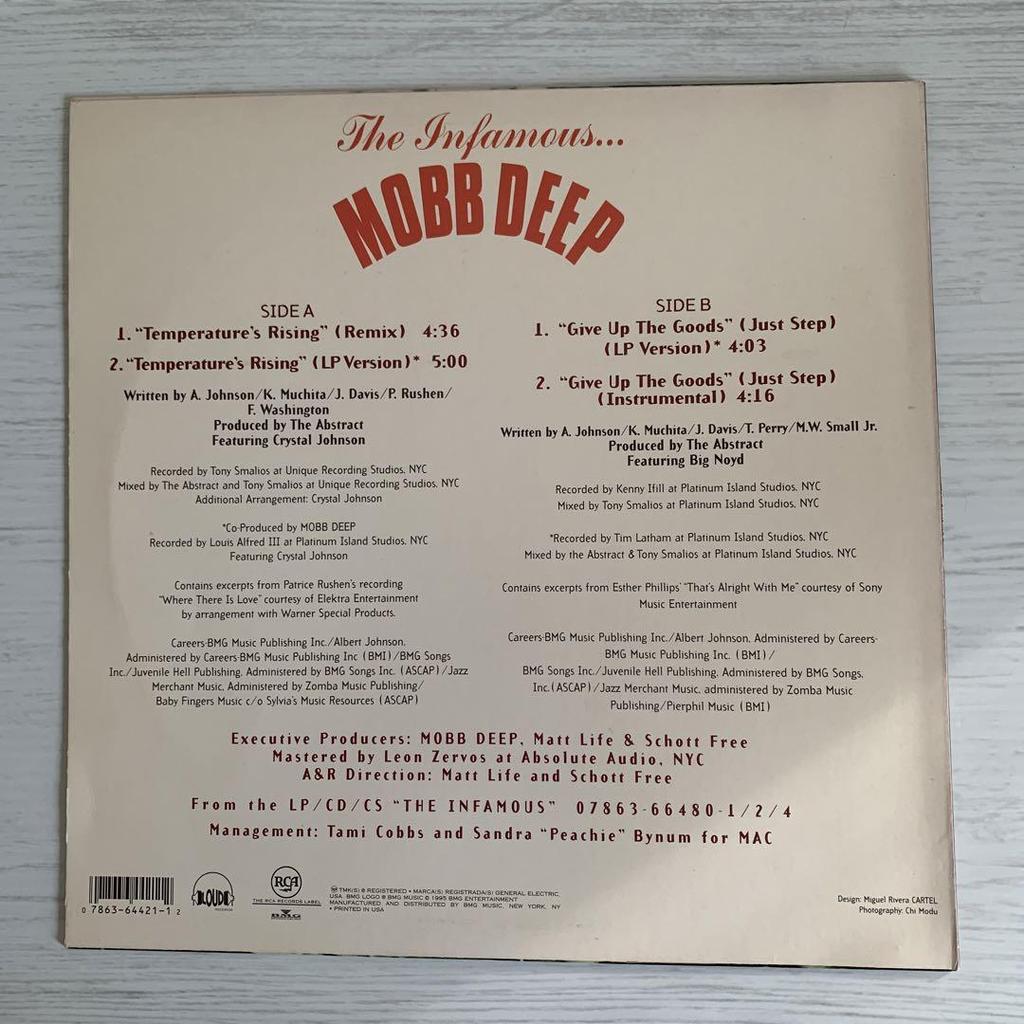 [GEBRAUCHT] Mobb Deep Temperature's Rising Schallplatte