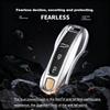AABKT1 For Porsche Cayenne Panamera Macan Cayman 718 911 Taycan Gloss Chrome  Key Shell Car Key Case Metal Material