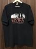 Vintage 00er Elvira Mistress of The Dark Horrorfilm Schwarzes Unisex-T-Shirt KH7520