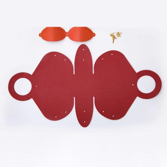 5 db-os ajándéktáska Kényelmes színes mini kézitáska Műbőr cukorkatáskák bulikhoz esküvők dekorációjához