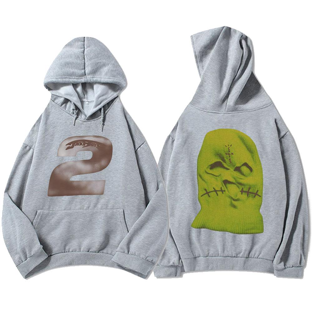 

Толстовки с графикой альбома JACKBOYS II, с длинным рукавом, модная толстовка с капюшоном, осенний флис, повседневная одежда с принтом 3XL