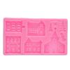 Multiple Cavity Design Silicone Mold Food Grade Silicone Cake Decor Mold  Holiday Baking