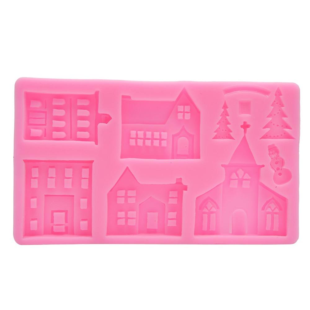 Multiple Cavity Design Silicone Mold Food Grade Silicone Cake Decor Mold Holiday Baking