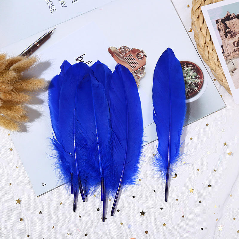 Dekoration Lose Federn Natürliche Gänsefeder Bunte Ornamente DIY Zuhause Heimdekor