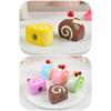 Soft Rollback Cake Fridge Magnets Convenient Storage with Magnetic Design Ideal for Family Gatherings for Whiteboards
