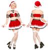 Clearstone SugarWhip Cosplay Christmas Lace Bustier Santa Royal Red Red Women's