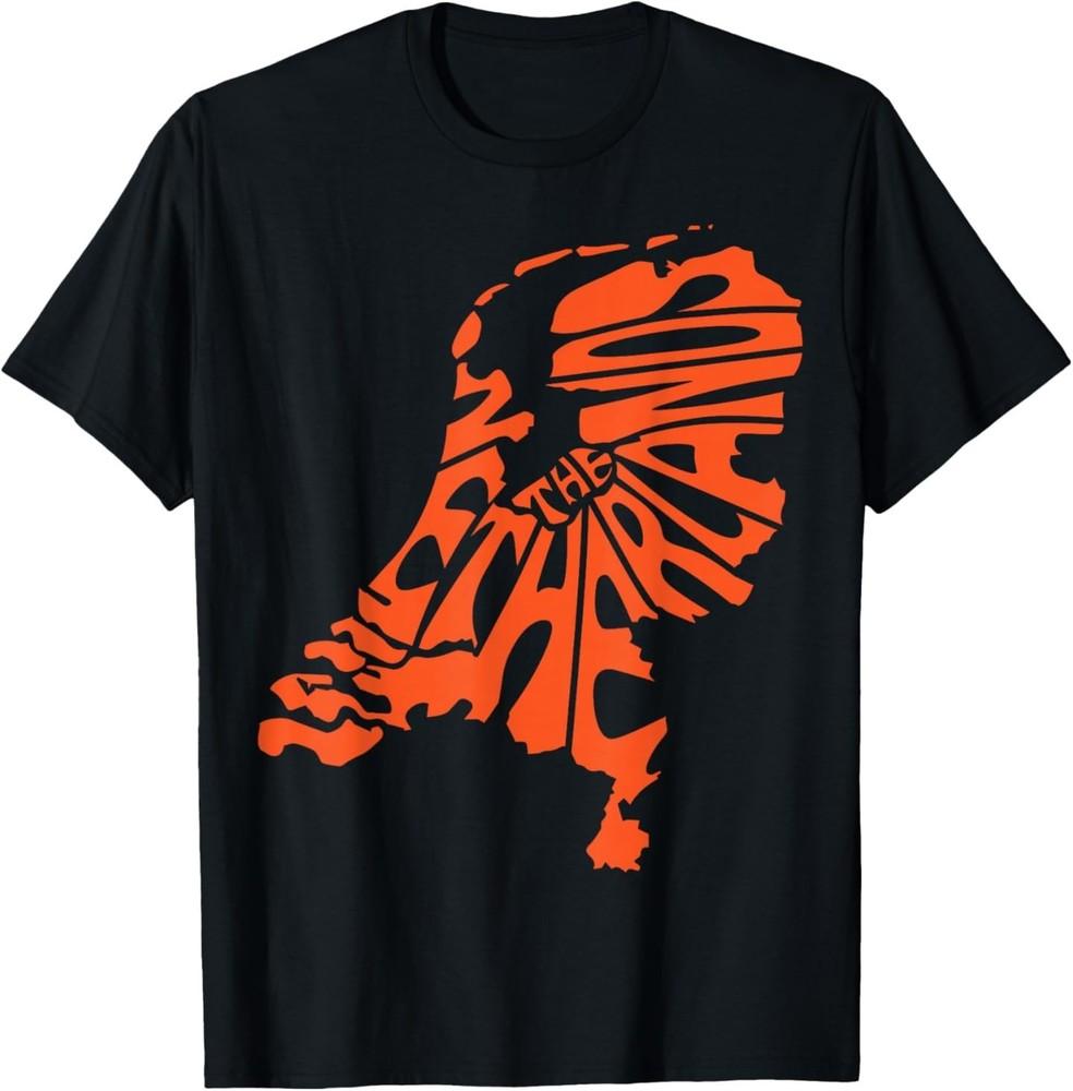 Dutch National Flag Patriotic Netherlands Map Pride Heritage T-Shirt XXL