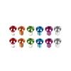 12PCS Colorful Bicycle Disc Brake Rotor Torx Bolts T25 M5x10mm MTB Bike Alloy Steel Disc Brake Rotor Fixing Screws