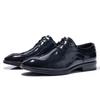Men's Leather Shoes Business Casual Trendy Brand Glossy British Youth Men's Small Leather Shoes Genuine Cowhide Wedding Shoes