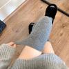 Stockings Winter Solid Color Thigh High Medias Over The Knee Cute Lolita Socks Woman Thick Warm Stockings Long Leg