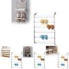 Indoor Metal Shoe Shelf For Dorm And Household Use With Compact Multilayer Structure