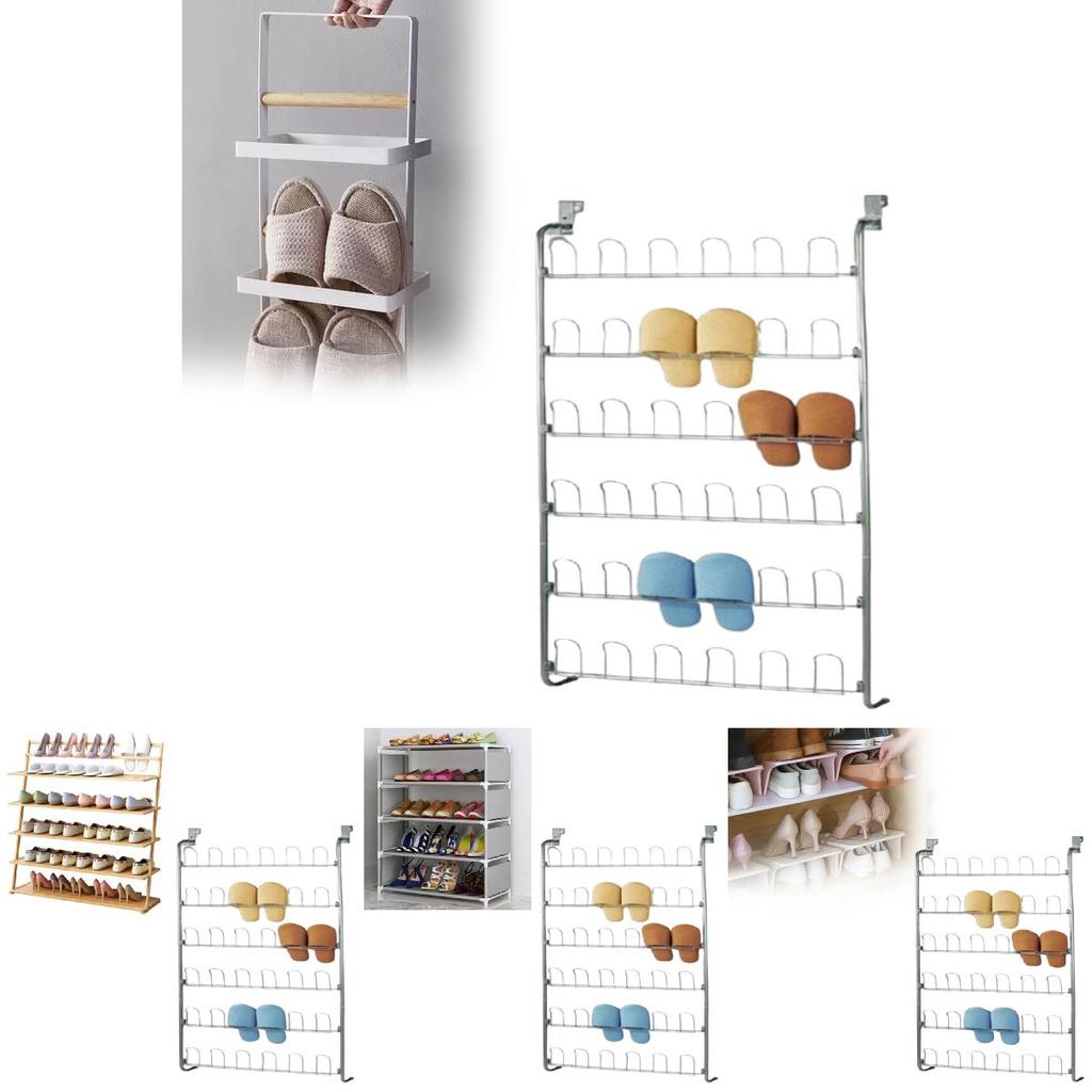 Indoor Metal Shoe Shelf For Dorm And Household Use With Compact Multilayer Structure