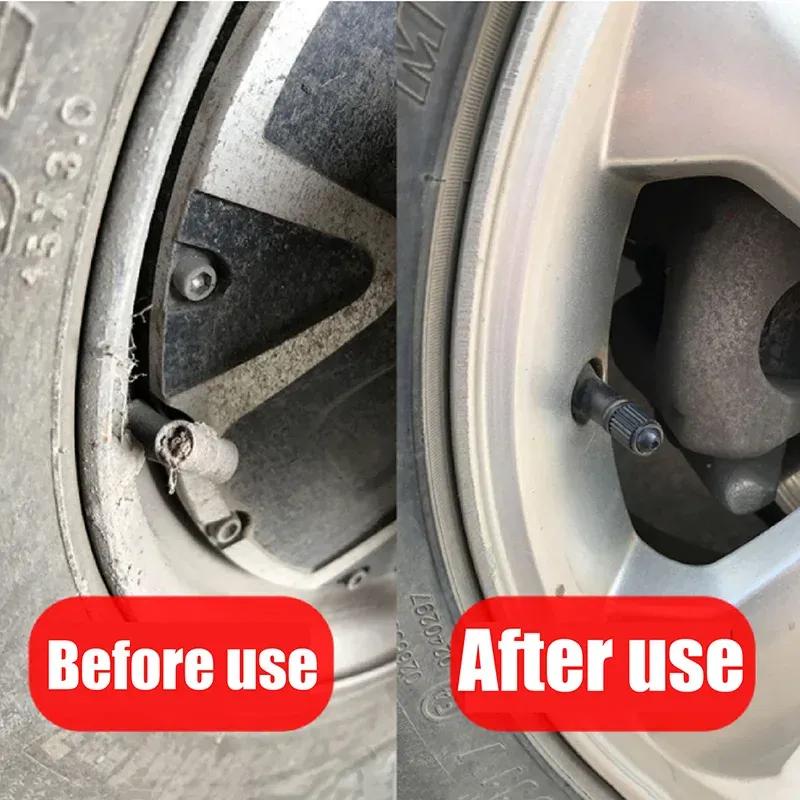 20Pcs Car Tire Tyre Valve Caps with O Rubber Ring Dust Covers Plastic Black Grey Red Stem Valve Caps for Cars Motorcycles Bike