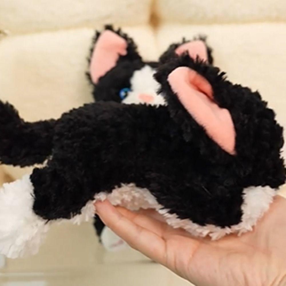 Animal Curly Cat Doll Pendant Wrist Pad German Curly Cat Plush Doll Home Decor