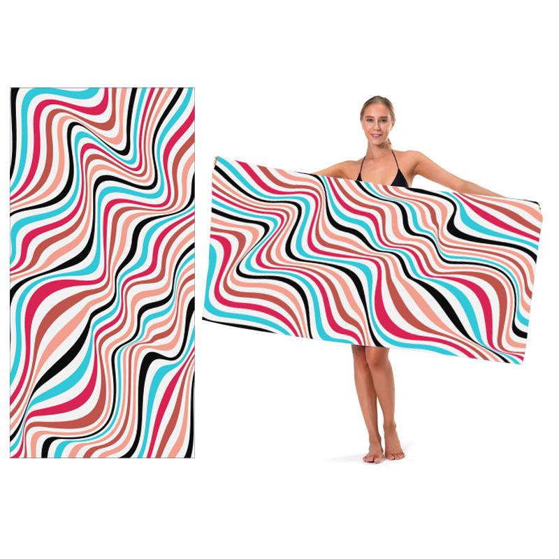 Printed beach towel, printed swimming towel, beach seat towel, bath towel