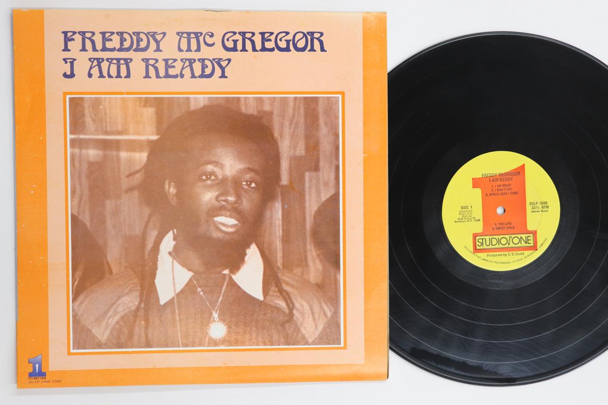 

LP Record FREDDIE MCGREGOR I Am Ready SOLP1000 STUDIO ONE 1982 US Reggae Ska Dub Used