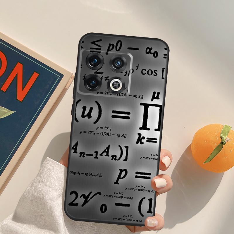 E=mc2 Mathematical Equation Physical Case For OnePlus 15 13 12 11 13R 12R 10T 8T 13T OnePlus Nord 5 CE 3 2 4 Lite N20 N30 Cover