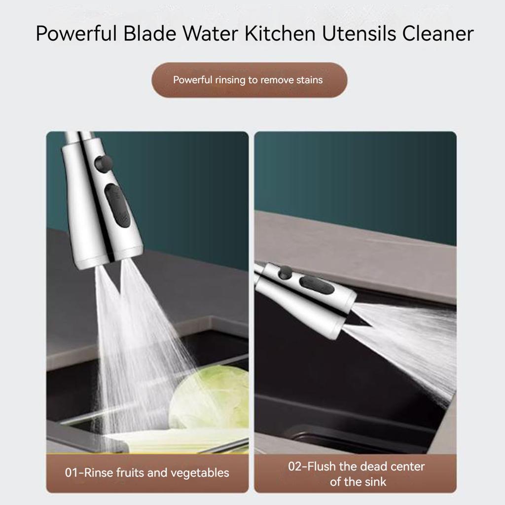 Universal Pull Out Faucet Water Saving Basin Sprayer Nozzle Anti-Splash Sink Shower Spray Head Kitchen Spare Replacement Tap