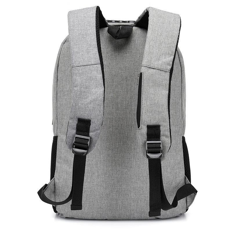 New anti-theft backpack USB charging backpack, fashionable student schoolbag large-capacity business computer backpack