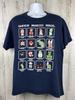 SUPER MARIO BROS. Charaktere Nintendo 1985 Retro T-Shirt Groß (21”x29”) Unisex-T-Shirts