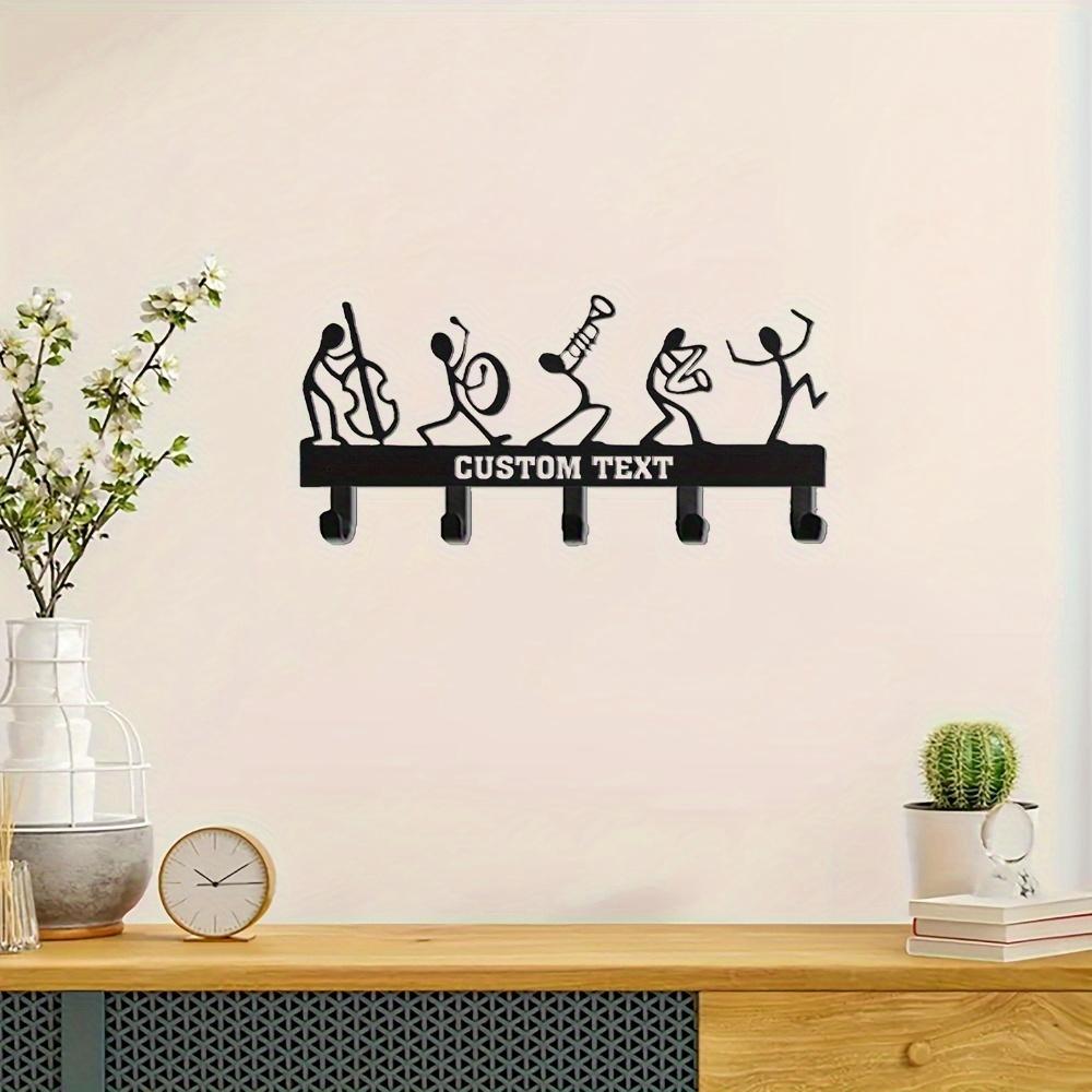Unique Handmade Customizable Metal Wall Art Contemporary Home Decor Easy Install Indoor Gift