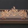 Bar Mitzvah Crown Metal Princess Crowns Rhinestone Bride Tiaras Retro Retro Crown  Hair Ornaments