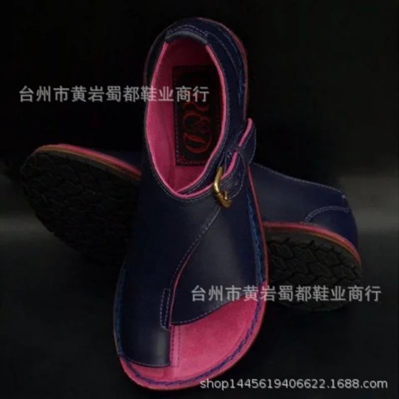20 spring and summer new sandals women's hot sale fashion casual comfortable fashion solid color set toe large size flat women's sandals