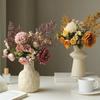 1pc Bright Colored Artificial Blooms Artificial Flower Bouquet Elegant Silk Floral Bouquets for Wedding Home Office Decor for Ta