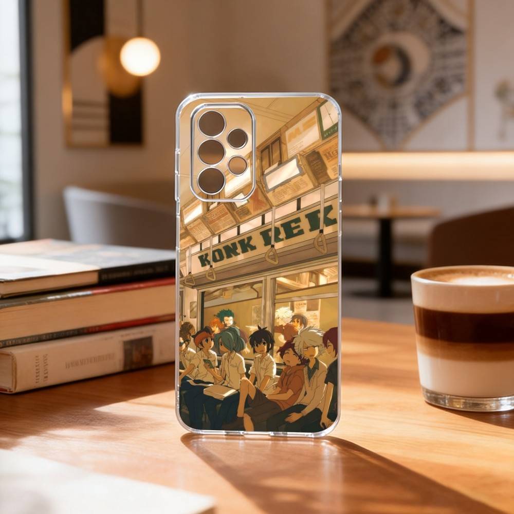 Inazumas Anime E-Eleven Phone Case For Samsung S25,S24,S21,S22,S23,S30,Ultra,S20,Plus,Fe Transparent Cover Samsung S20plus5G
