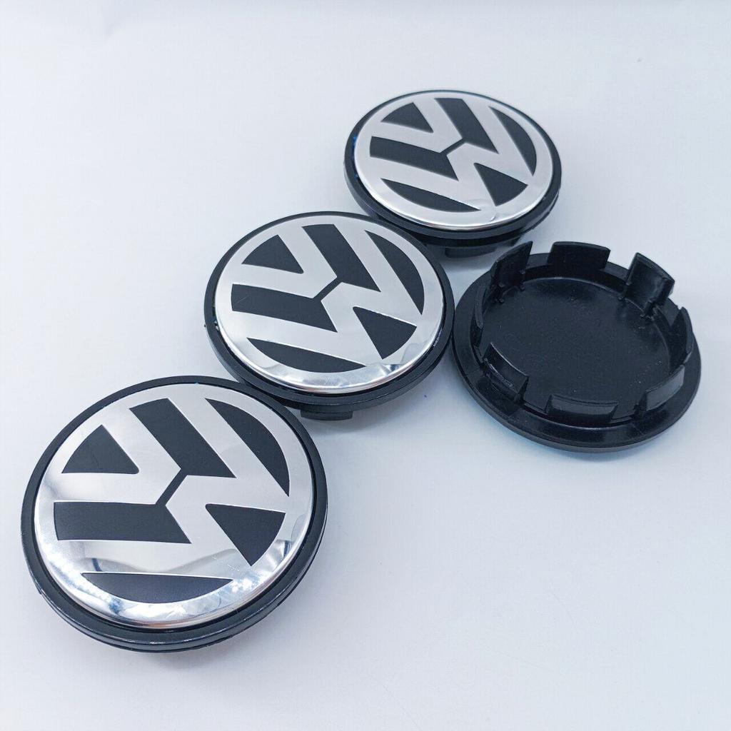 For VOLKSWAGEN VW 40Pcs for Volkswagen 56mm 65mm 70mm wheel cover Golf 4 5 6 7 Polo Wheel Center Hub CapsPassat B5 B6 B7 Touran