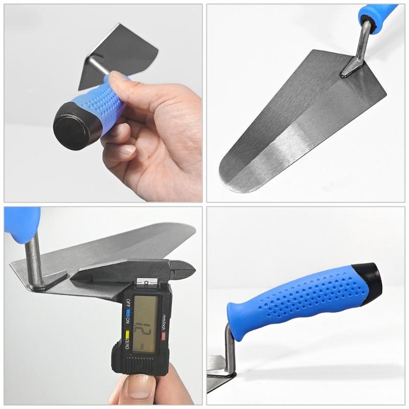Multipurpose Carbon Steel Plastering Trowel for Professional Wall Scraping and Smoothing Flat Finishing Trowel
