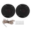 1 Coppia Altoparlante Audio per Auto Universale Tweeter da 6 pollici 80‑20KHZ 88dB 12V Set Kit Accessori