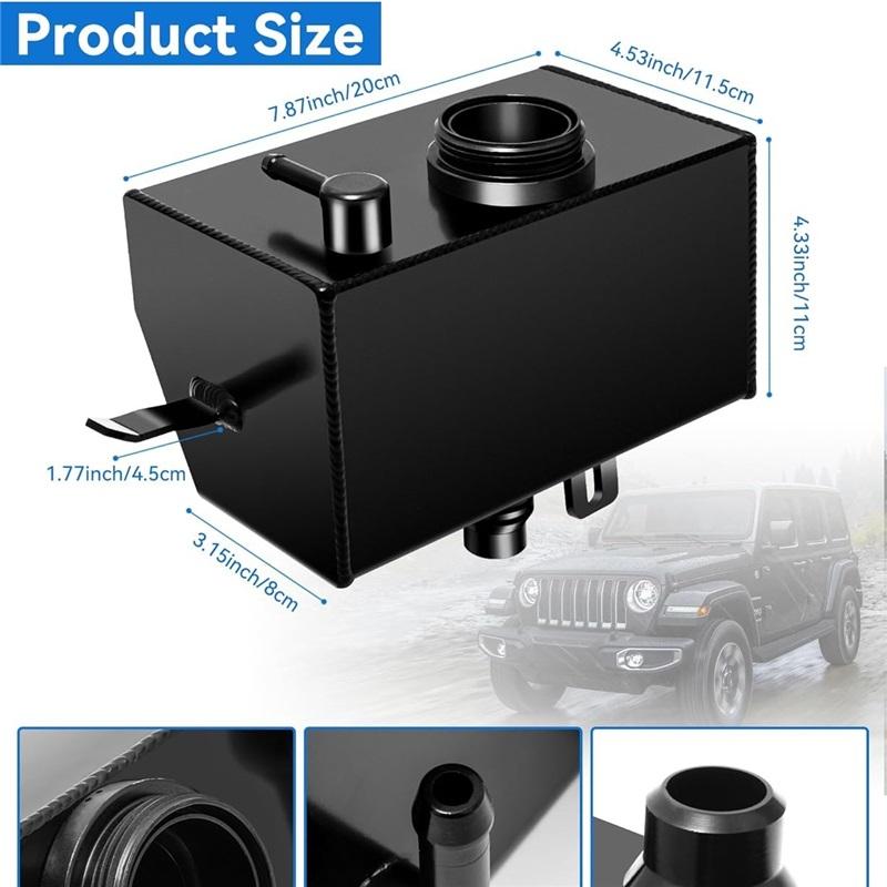 68364312AC Aluminum Coolant Reservoir for Jeep Wrangler JL JLU 2018+