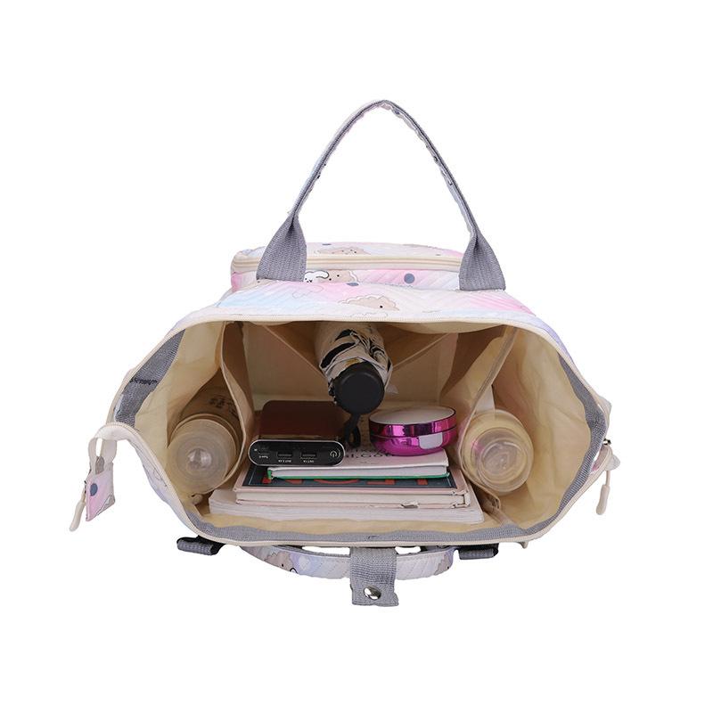 Schoolbag Backpack Fresh and Simple Backpack Korean Version Versatile Large Capacity Student School Bag Lightweight Commuter Travel Backpack