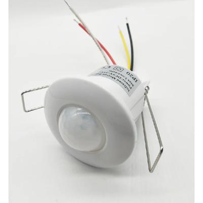 Intelligenter leiser potentialfreier Kontakt 12V-24V Decken-Mini-Einbau-Infrarot-Bewegungssensor-Schalter für den menschlichen Körper Reed-Schalter-Signal