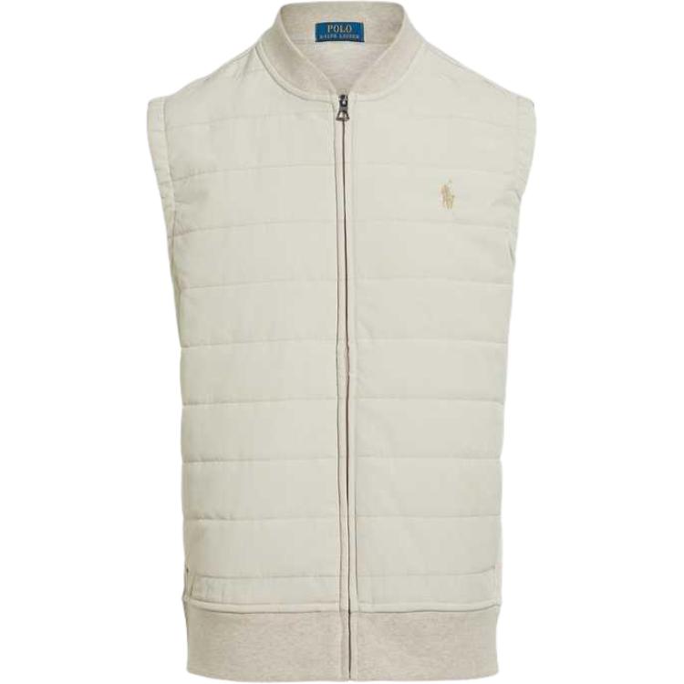 

Мужской стеганый жилет без рукавов однотонный Polo Ralph Lauren Жилеты Песочный MNPOKNI1N220015-270 XS