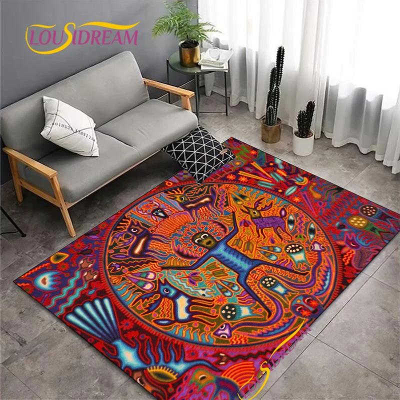 Evil Eye Pattern Nordic Style Area Rug Living Room Bedroom Decorat Yoga Carpet Door Un-slip Floor Mat Photography Props Alfombra