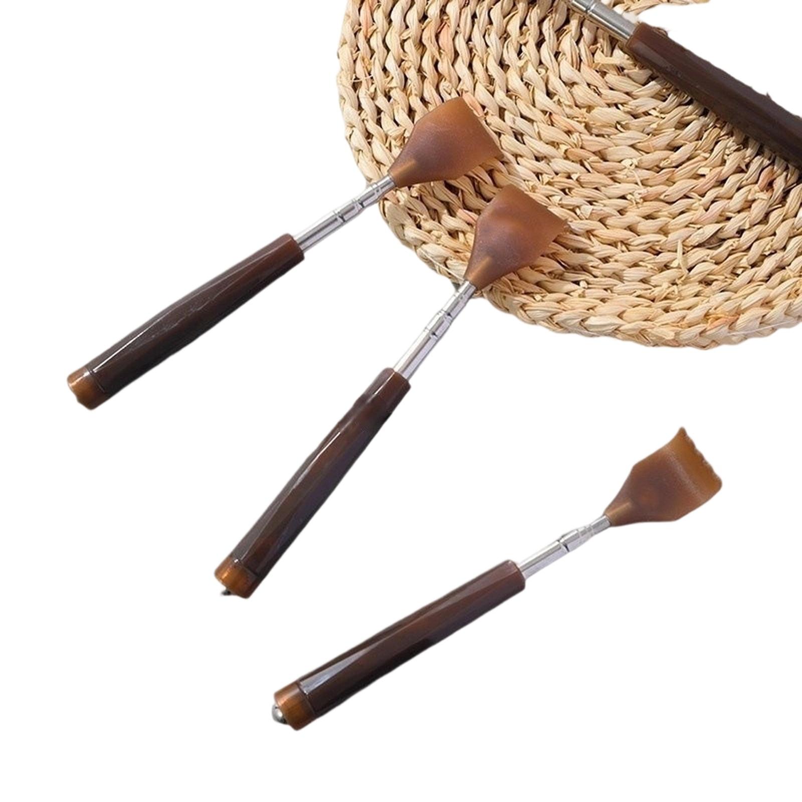 

WOVTE Раздвижная чесалка для спины для мужчин и женщин с массажным шариком, Подарки на день для мамы, дочери, жены, Наполнители для чулок для взрослых