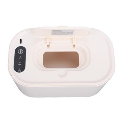 Baby Wet Wipes Warmer Dispenser Top Hting Wipe Warmer Holder Holds 80 Wipes with 3 Indicator Lights