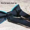 Men's Solid Two-Color Korean Style Bow Tie for Professional Wear