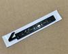 1X Car Styling 4Motion 3D Rear Trunk Fender ABS Chrome GFHJX Black Emblem Badge Decal for Tiguan Touareg Tayron