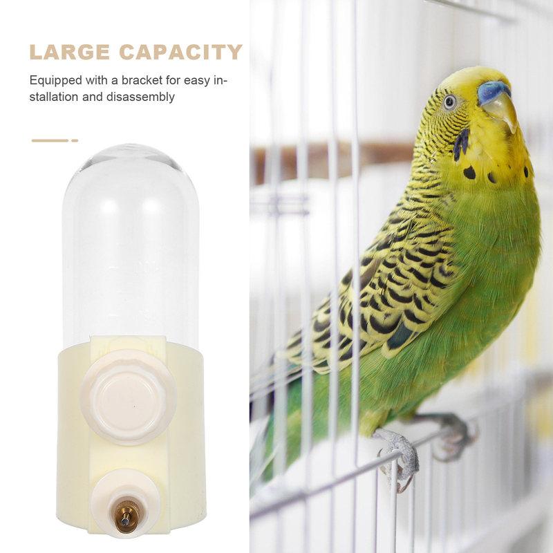 Automatic Hanging Bird Water Feeder Ultra Quiet No Drip Water Dispenser for Parakeet Cockatiel Lovebird Finch Parrot Cage