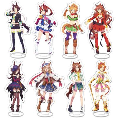 Anime Pretty Derby Rice Shower Special Week Acrylic Stand Ornaments Cartoon Model Gifts