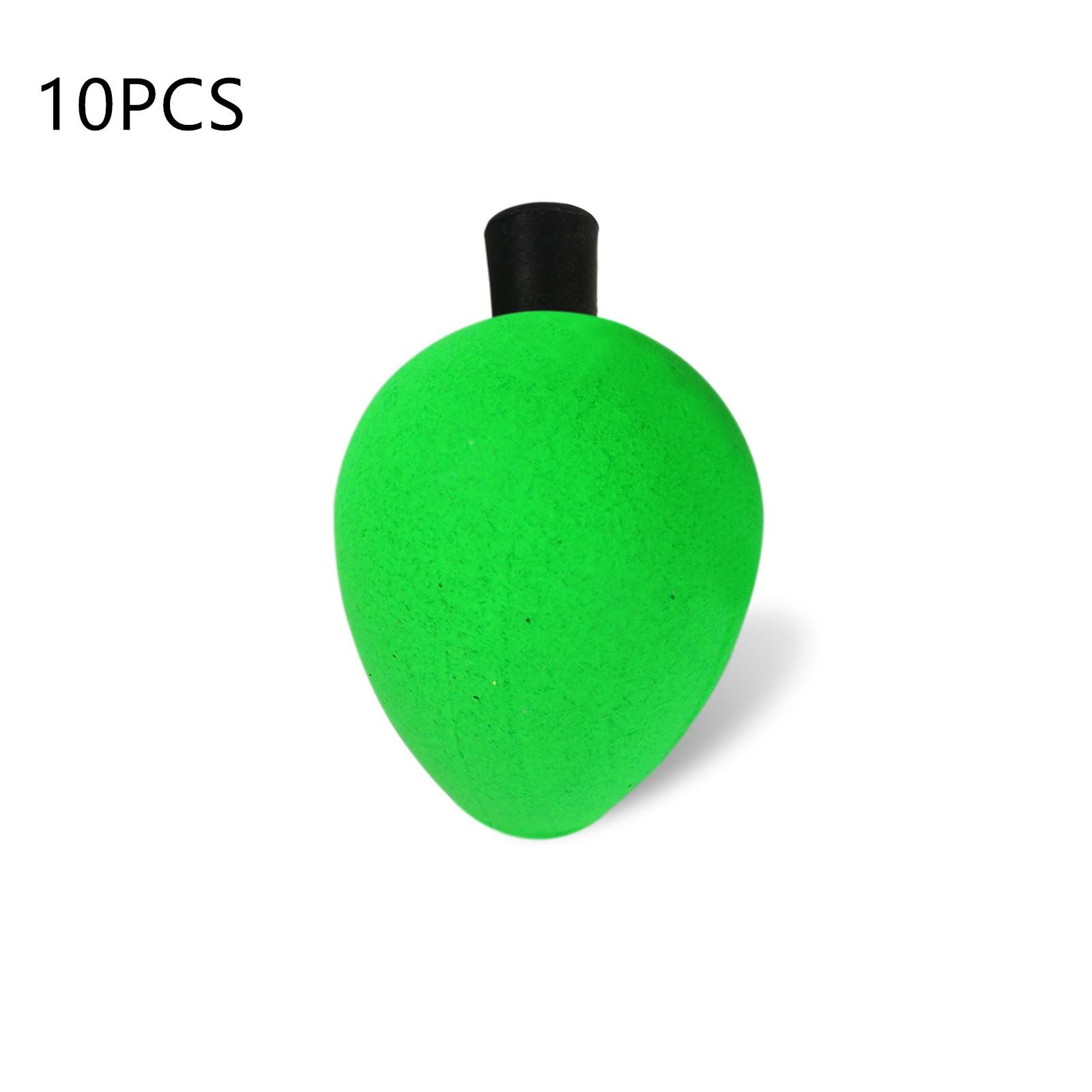 

Поплавок из пенопласта Поплавок Позиционирование Поплавок Нахлыст Рыбалка Индикаторы Поклевки для Форели В открытом море Морская Пресноводная 10pcs Green