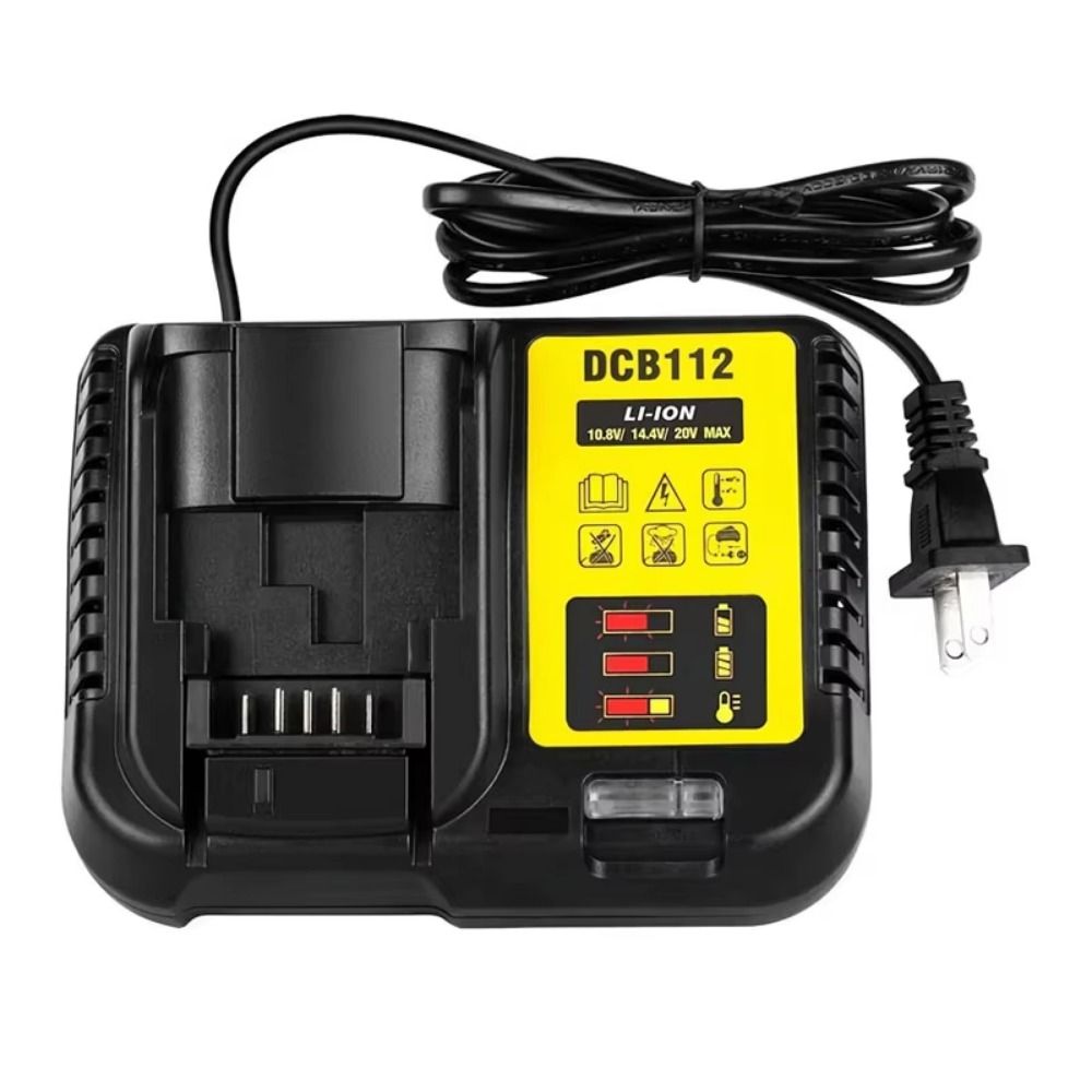 Safety Electric Tool Charger Replacement DCB112 Battery Charger Plug  10.8V/14.4V /18V